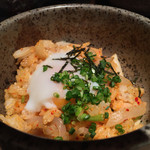 卯夢 - いかの石焼ビビンパ風