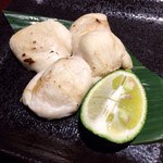 喜和美家 - H27.05.19 夏ふぐ白子塩焼き