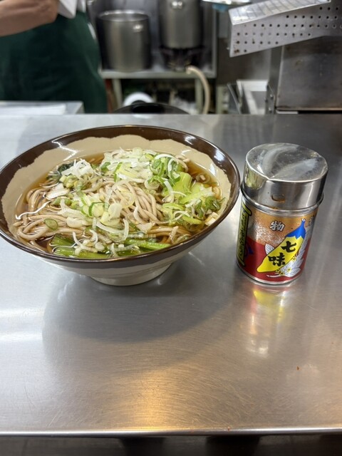 JR長野駅 新幹線ホーム そば店 - 長野（JR・しなの）/立ち食いそば