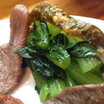 牛タン専門店 大助 - 野沢菜漬け、唐辛子味噌漬け