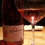 馳走 なか川 - 【H27.3.28】サクラ・ブルゴーニュ・ロゼ。