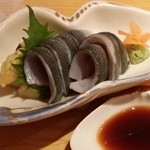 馳走 なか川 - 【H27.3.28】小鰭700円。