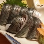 馳走 なか川 - 【H27.3.28】小鰭700円。