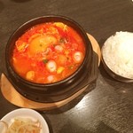 韓国料理 チェゴヤ - スンドゥブ。