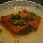 すが - ☆厚揚げ…きぬ豆腐は楽しめますね☆