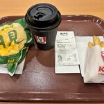 ケンタッキーフライドチキン - 料理写真:とろ~り月見和風カツバーガーこぼれタルタルセット