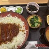 はしや - 料理写真:ドミカツ丼定食(1,529円)