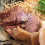 つけ麺四代目みさわ - チャーシュー少し焦げた感じがgood!