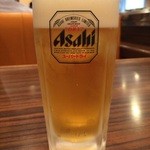 すし市場 正 - 生ビール