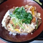 味憩い 甲南そば - 出汁をたっぷりすったカツが美味い☆