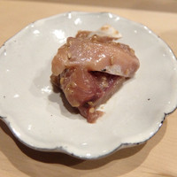 鮨処 つく田 - 201505 胡麻アジ