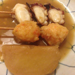 常夜燈 - たこ,海老天,じゃがいも