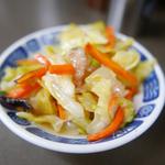 やぶ天 - 五目野菜炒め100円。