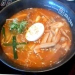 シジャン - 市場(ｼｼﾞｬﾝ)で、ユッケジャンラーメン。722円。