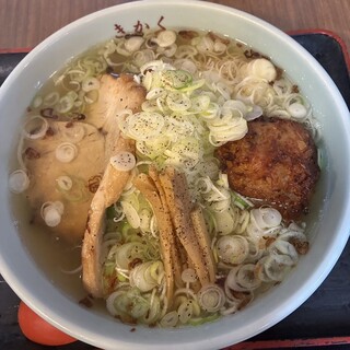 食堂きかく - 料理写真:サバだしラーメン 1,000円