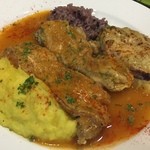 ビストロ バキュース - ２０１５・５月　鶏の赤ワインビネガー煮込み