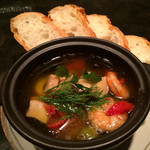 Ma-No - 2015/5/☆  アヒージョ！海老が3つも！