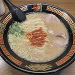 一蘭 - 料理写真:天然とんこつラーメン
