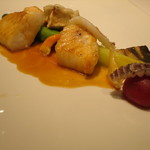 ル・マノアール・ダスティン - 平目のポワレ