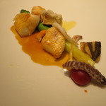 ル・マノアール・ダスティン - 平目のポワレ