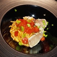 オステリア ブッビーノ - トマトのパスタ