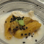 鮨 心白 - 【再訪２】湯葉と雲丹