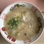 長浜一番 - 料理写真:長浜ラーメン700円