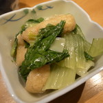小料理　ともか - 白菜と油揚げの炊いたん