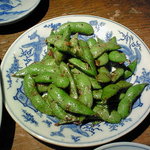 なっぱjuicy - 枝豆ガーリックいため　\580