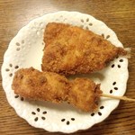 ディオ - あじフライ<税抜>50円→40円、うずら串<税抜>50円→40円(2015.05.16)