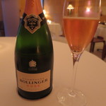 フランス料理 壺中天 - シャンパン(ロゼ)