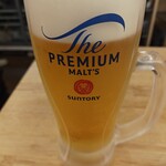屋台居酒屋 大阪 満マル - ドリンク写真:生大