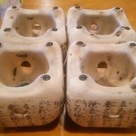 茶処 あ・そこ - テーブルにはコンロが置いてあるが、あくまでモーニング(笑)(201505)