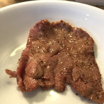 炭火焼肉ホルモン 徳臓 - 2015.5. 牛タン頂く