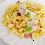 リロンデル - 蕪とベーコンのクリームパスタ