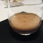 カンテサンス - カカオ90％のデザート　エスプレッソがけ