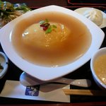 優香樓 - 天津飯セット850円