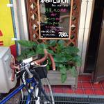 カフェレストりん - 2015･5･20･ランチ。
      野菜&キノコの肉巻揚げ。ニラもやし炒め。せりのナムル。カマカニのキュウリあえ。冷奴。冬瓜スープ。デザート。
      