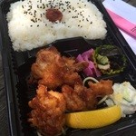 お弁当のもと屋 - から揚げ弁当大盛り430円