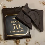 メリーチョコレート - 料理写真:カカオ70%チョコレート