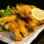 鶏嘉 - 2015.5 若鶏ちょーデカ手羽半身揚げ（980円）