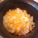 【たまご食堂にて】たまごかけご飯はこんな感じ(2015.05.21)
