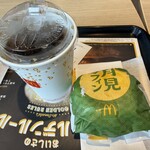 マクドナルド - ドリンク写真:期間限定 月見マフィン。