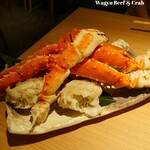 すき焼き ズワイガニ・タラバガニ 食べ放題 和牛とカニ 本町店 - 