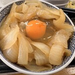 吉野家 - 料理写真:「ねぎだくギョク」の画 普通盛りで