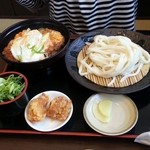 讃岐屋 - ざるうどん&カツ丼セット