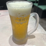 サイゼリヤ - ドリンク写真:生ビール 中(キリン一番搾り) 364円