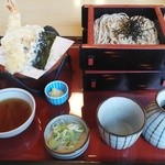 和食麵處 Sagami 敦賀店 - 「大海老天ざるそば」