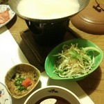 札幌かに家 - 牛しゃぶ御膳のしゃぶしゃぶ用