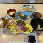 辨慶 - 料理写真:これだけセットで880円✨神コスパ✨刺身定食